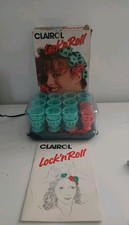 Vintage 1991 LOCK 'N' ROLL hair Curlers X 24 Tested Working Retro 90's 