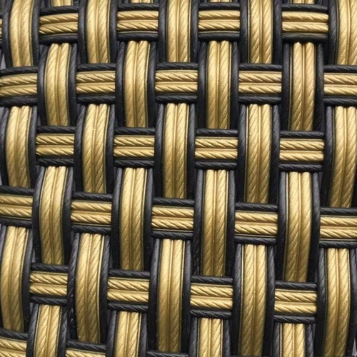 60m plastic flat rattan wicker - 60m,