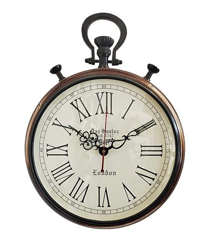 Antique wooden wall - clock, 15