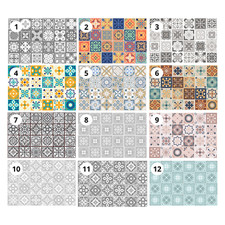 Mosaic Tile Stickers Transfer