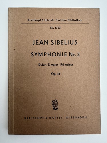 Jean sibeliu symphonie 2 - jean,