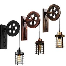 Wheel Modern Wall Lamp Retro