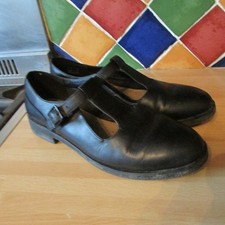 Clarks Mary Jane black leather