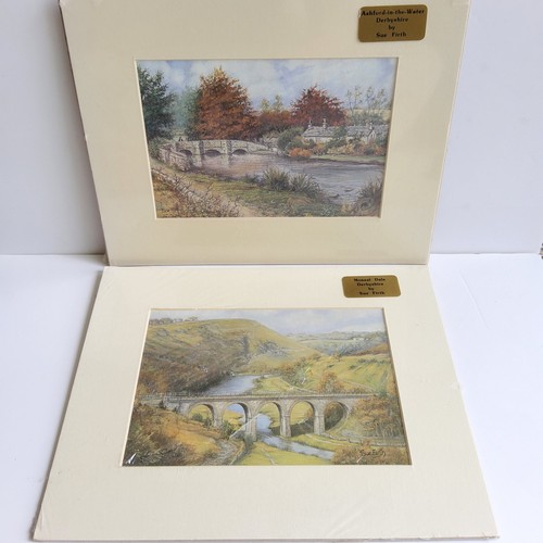 Pair sue firth mounted - pair,
