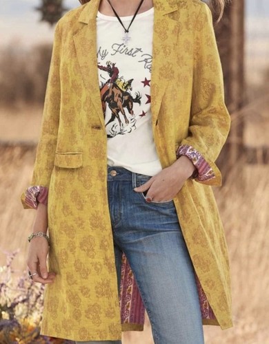 Sundance mustard gold - gold, linen