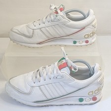 Adidas LA Trainer 2 UK 9 White Leather | Italy Stallion | Classic OG