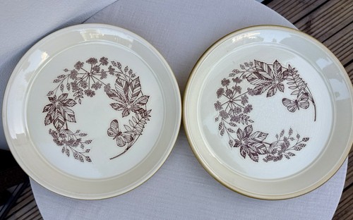 Vintage pair kiln craft beige - pair,