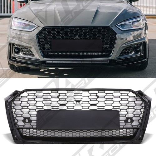 Black front grille - grille, rs5