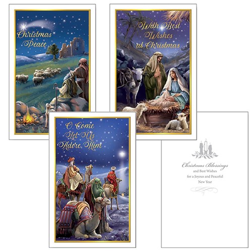 Pack religious christmas - 10,