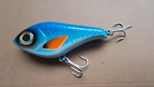 New Eastfield Chubby Chaser Pike Jerkbait Lure. 10cm 56g Sinking Blue Pearl