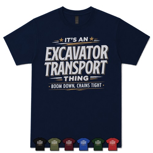 Excavator transport - it's, an