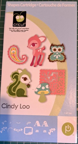 Cricut cindy loo cartridge - cindy,