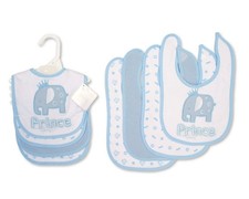 Nursery Time Baby Bibs 4 Pack