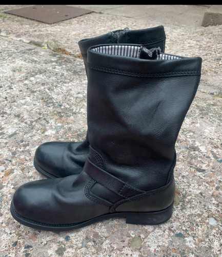 Superdry men black leather - black,