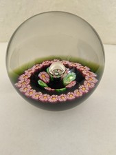 Caithness Millefiori Reflections Paperweight Designed by William Manson 1976