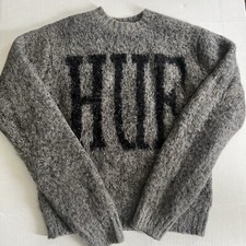 Huf Long Sleeve Fuzzy Grey