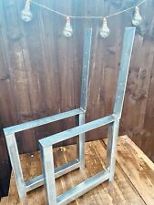 Metal Bench legs pair solid metal garden bench hand made solid scaffold bespoke