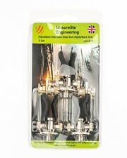 3 X Adjustable Stainless Steel