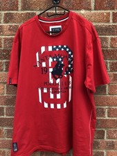 Santa Monica Polo Club Mens Printed T Shirt Size 2XL