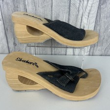 Y2K Skechers Cali Foam Denim