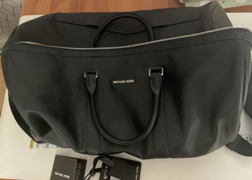 Micheal kors black leather - micheal,