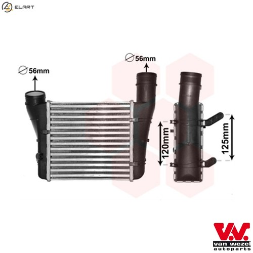 Charge air cooler 03004221 for - charge,