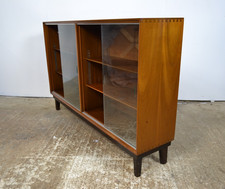 Minty walnut bookcase library - walnut, bookcase,