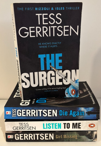 Tess gerritsen paperback - 4, x