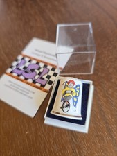 Clown Accoedian Thimble Collectors In Case