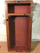 226a Vintage Singer 99k Sewing Machine 3/4 Size Empty Dark Wood Base