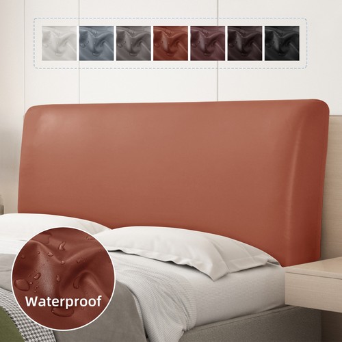 Leather bed headboard - leather,
