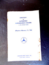 1964 mercedes dealer directory
