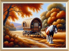 Original Art Print Gypsy