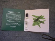 New The Body Shop Tea Tree Oil Sample Glass bottle For skin blemish 1ml Travel