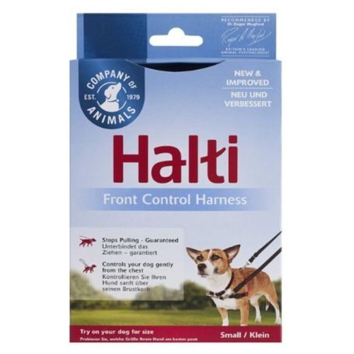 Halti dog harness front - harness,