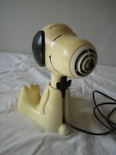 Vintage SNOOPY PEANUTS hairdryer working pat tested.