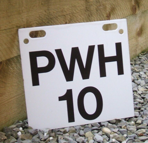 Enamel sign original transport - enamel,