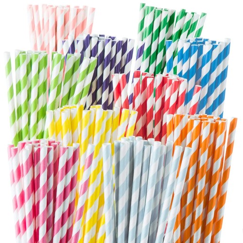 50pcs bubble straws - bubble, paper