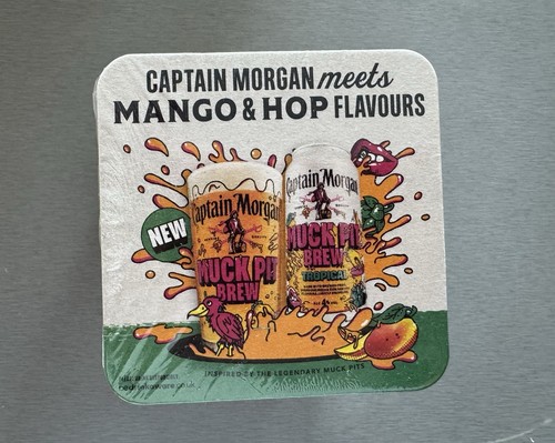 Captain morgan beer - captain, mats