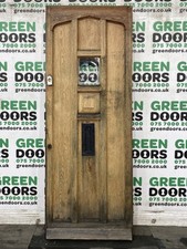 SOLID OAK HARDWOOD DOOR 1930S