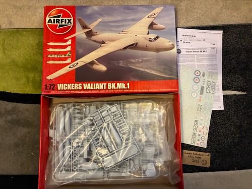 Airfix vickers valiant - 1/72,