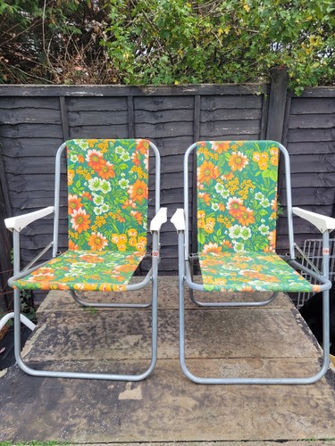 Vintage floral folding - vintage, deck