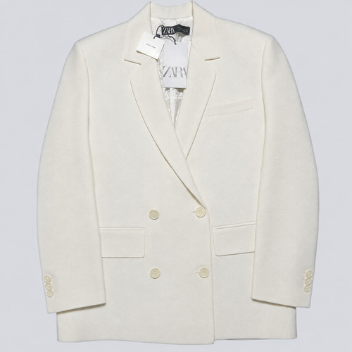 Zara women ecru linen - ecru,