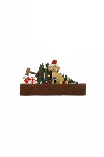 Shoeless joe christmas dog - shoeless,