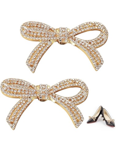 Pcs crystal shoe clips - shoe,