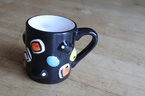 Liquorice allsorts mug - liquorice,