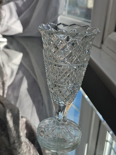 Vintage cut crystal clear - vintage,