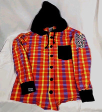 Y2K Drop Dead Plaid Hoodie