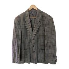 42R Grey Suit Jacket Vintage