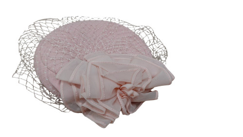 Kangol design pink pillbox hat - design,